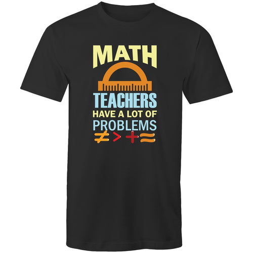 Math teachers have a lot of problems