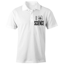 Load image into Gallery viewer, I heart science - S/S Polo Shirt