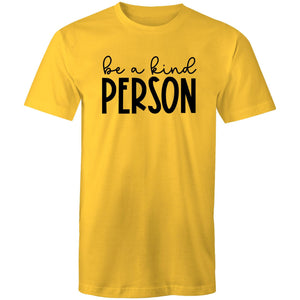 Be a kind person