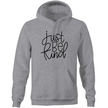 Load image into Gallery viewer, Just be kind - Pocket Hoodie Sweatshirt