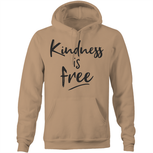 Kindness is free - Pocket Hoodie Sweatshirt