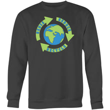 Load image into Gallery viewer, Reduce Reuse Recycle - Crew Sweatshirt
