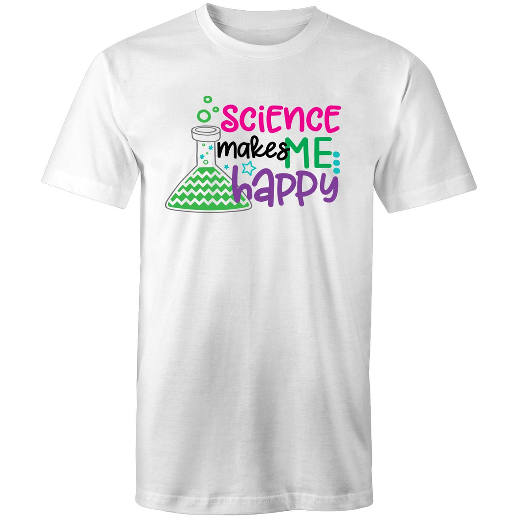 Science makes me happy