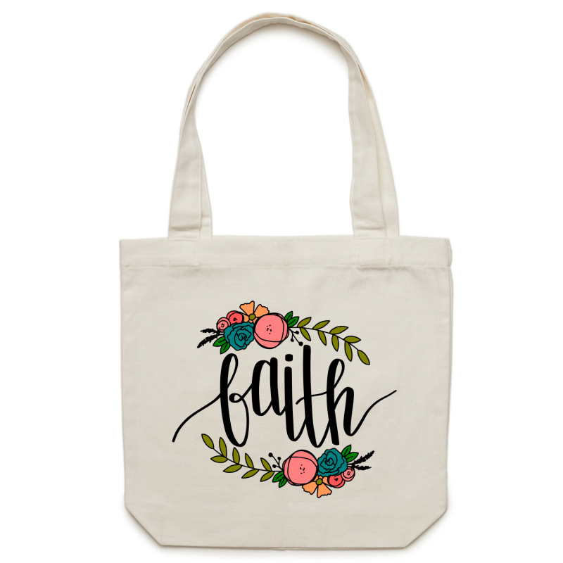 Faith - Canvas Tote Bag