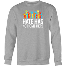 Load image into Gallery viewer, Hate has no home here - Crew Sweatshirt