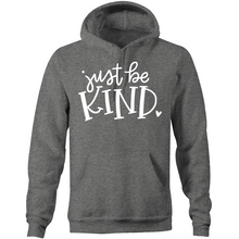 Load image into Gallery viewer, Just be kind - Pocket Hoodie Sweatshirt