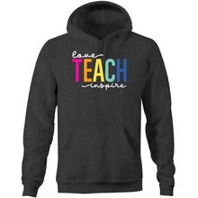 Load image into Gallery viewer, Love Teach Inspire - Pocket Hoodie Sweatshirt