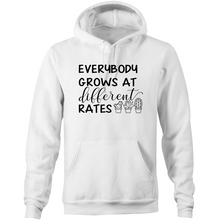 Load image into Gallery viewer, Everybody grows at different rates - Pocket Hoodie Sweatshirt