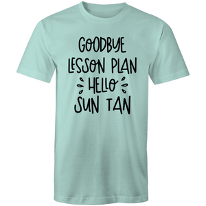 Goodbye lesson plan - hello sun tan