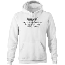 Load image into Gallery viewer, Not all flowers bloom at the same time - Pocket Hoodie Sweatshirt