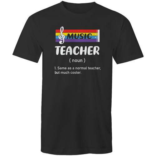 Music teacher (noun) 1. same as a normal teacher but, much cooler.