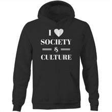 Load image into Gallery viewer, I love society and culture - Pocket Hoodie Sweatshirt