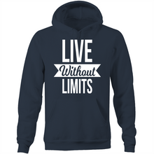 Load image into Gallery viewer, Live without limits - Pocket Hoodie Sweatshirt