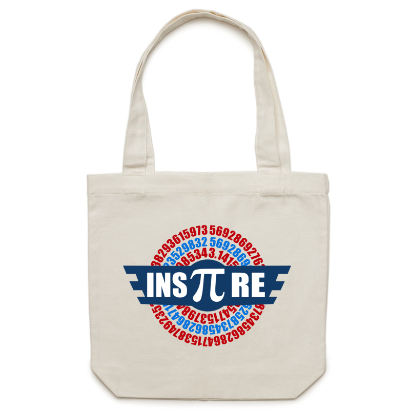 INSPIRE (Pi) - Canvas Tote Bag