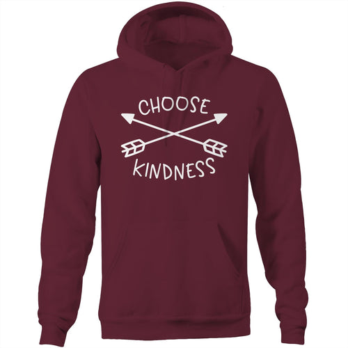 Choose kindness - Pocket Hoodie Sweatshirt