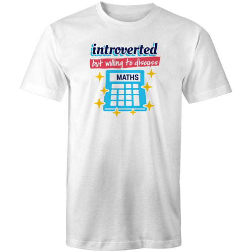 Introverted, but willing to talk about maths