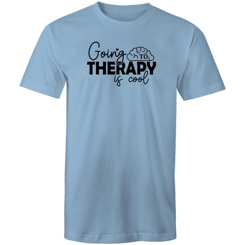 Going to therapy is cool