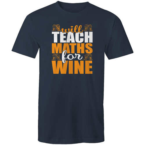 Will teach maths for wine