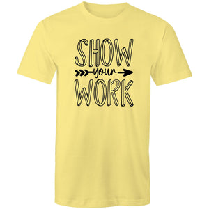 Show your work