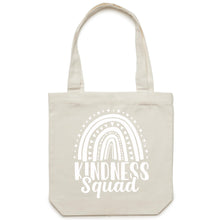 Load image into Gallery viewer, Kindness squad - Canvas Tote Bag