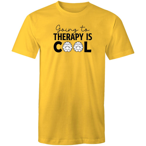 Going to therapy is cool