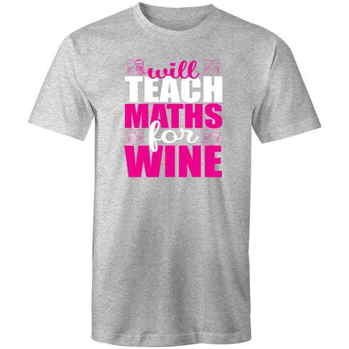 Will teach maths for wine