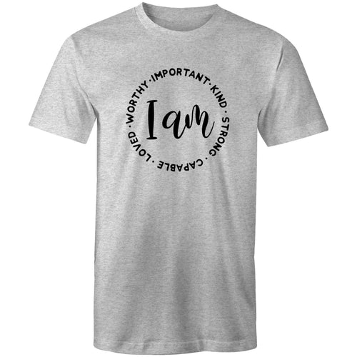 I am – worthy, important, kind strong, capable, loved