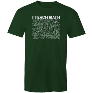 I teach math