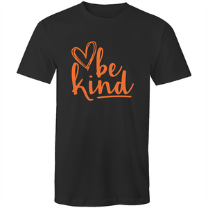 Be kind (orange print)