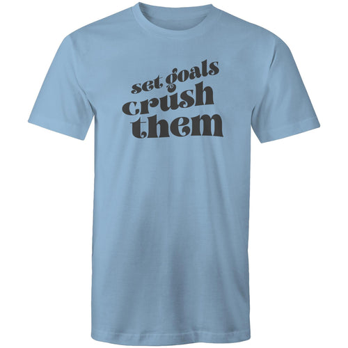 Set goals crush them