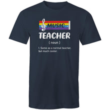Load image into Gallery viewer, Music teacher (noun) 1. same as a normal teacher but, much cooler.