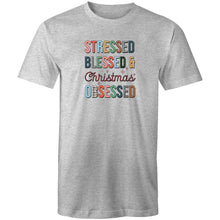 Load image into Gallery viewer, Stressed Blessed and Christmas Obsessed