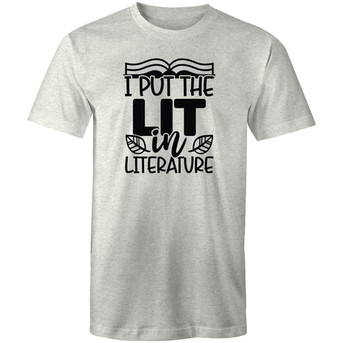 I put the LIT in literature