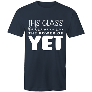 This class believes in the power of yet