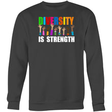 Load image into Gallery viewer, Diversity is strength - Crew Sweatshirt