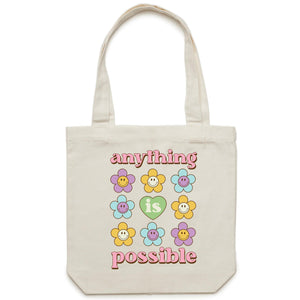 Anything is possible - Canvas Tote Bag