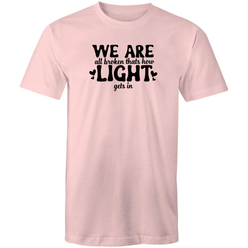 We are all broken thats how light gets in