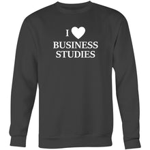 Load image into Gallery viewer, I love business studies - Crew Sweatshirt