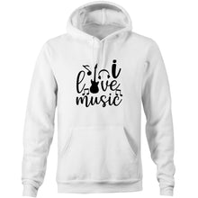 Load image into Gallery viewer, Love music - Pocket Hoodie Sweatshirt