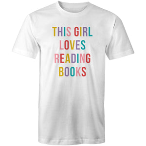 This girl loves reading books