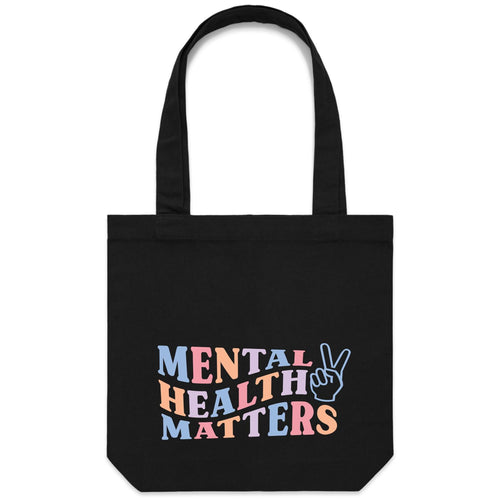 Mental health matters - Canvas Tote Bag