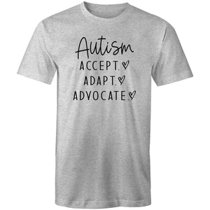 Autism. Accept Adapt Advocate
