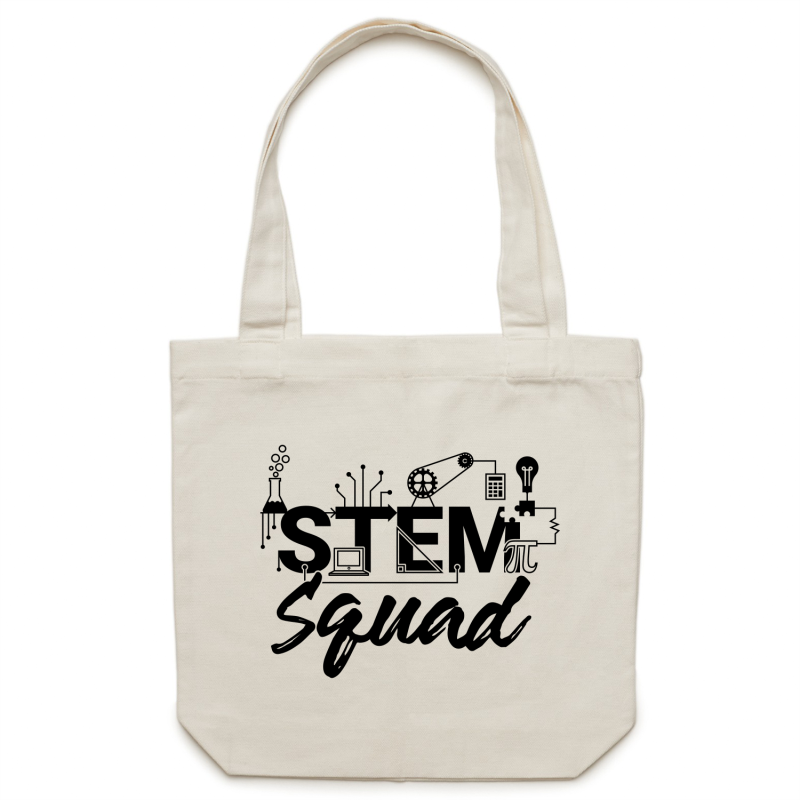 STEM Squad - Canvas Tote Bag