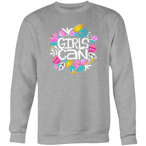 Girls can - Crew Sweatshirt