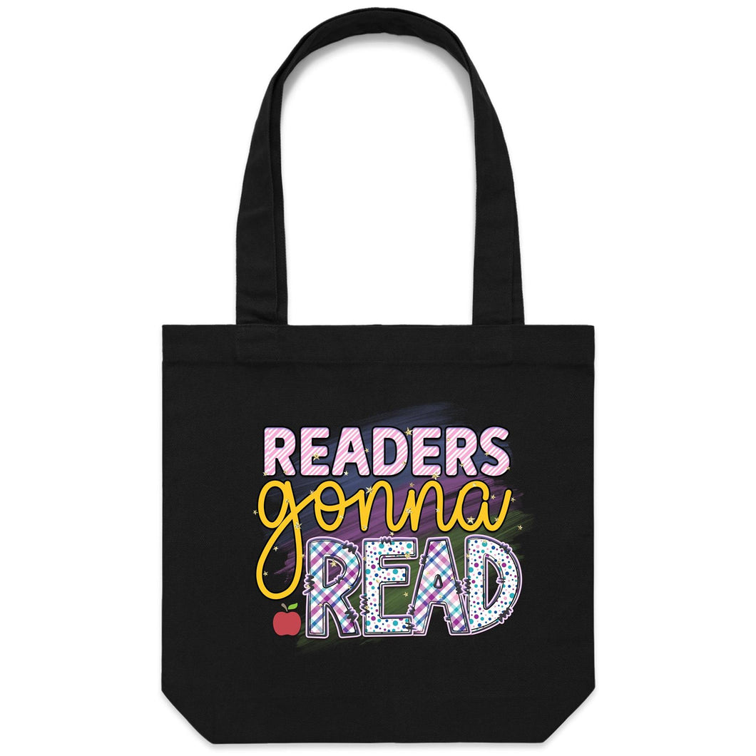 Readers gonna read - Canvas Tote Bag