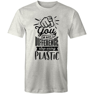 You can make a difference stop using plastic