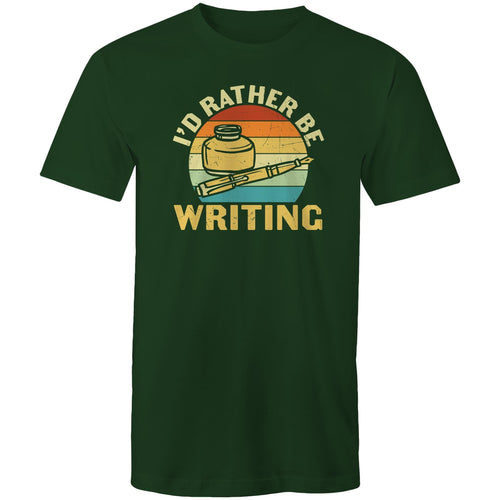 I'd rather be writing