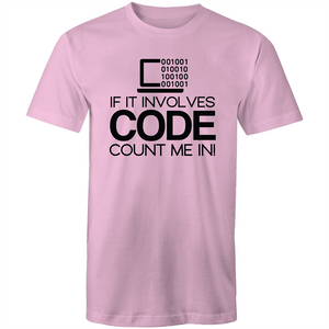 If it involves CODE - count me in