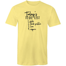 Load image into Gallery viewer, Today&#39;s to do list: 1. Smile 2. Think positive 3. Love 4. Inspire