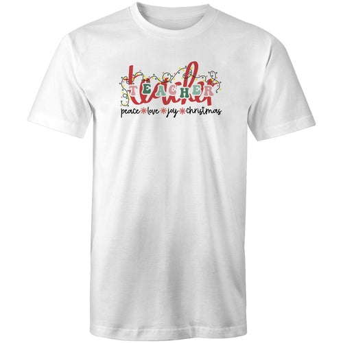 Teacher - Peace Love Joy Christmas